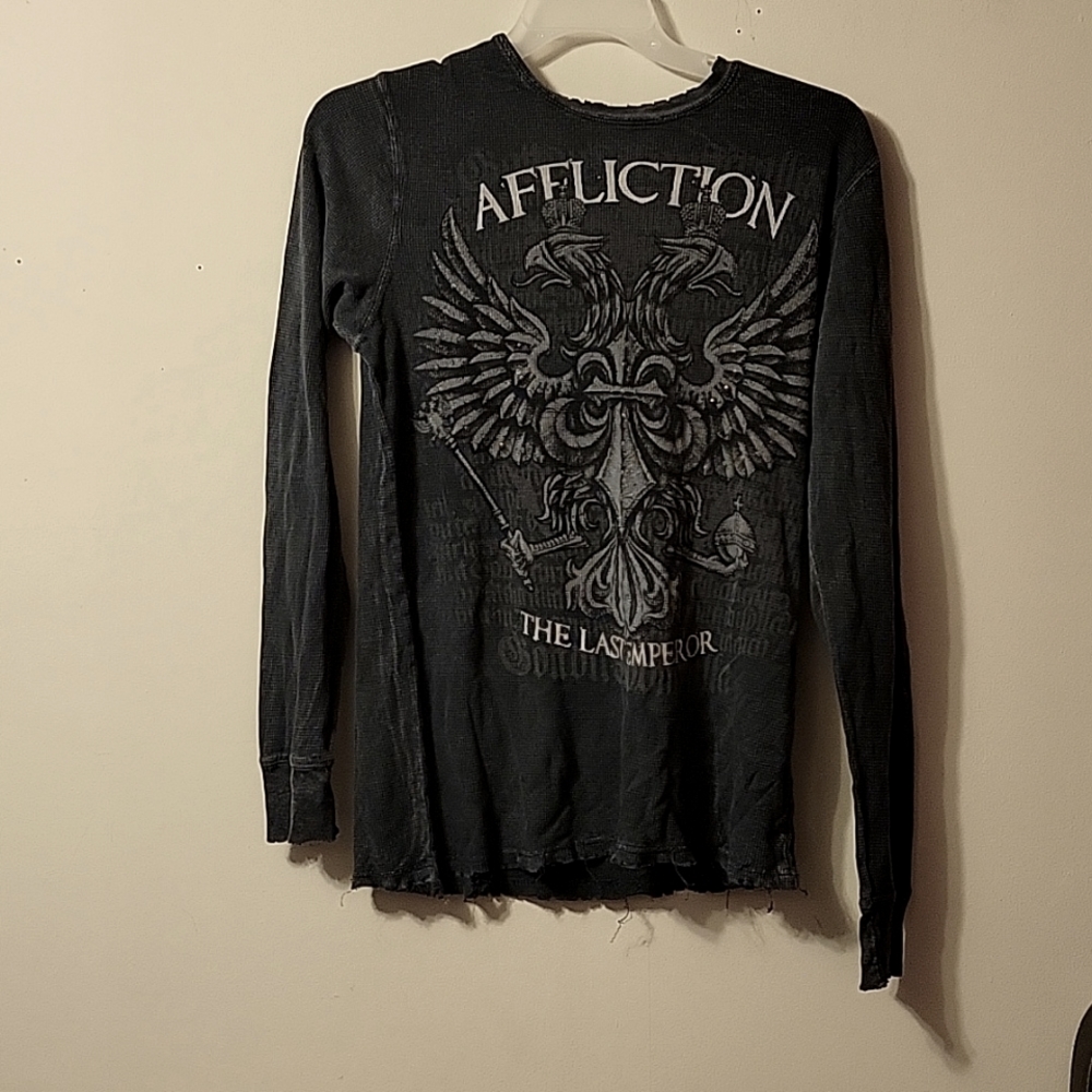 Vintage long sleeve Affliction shirt